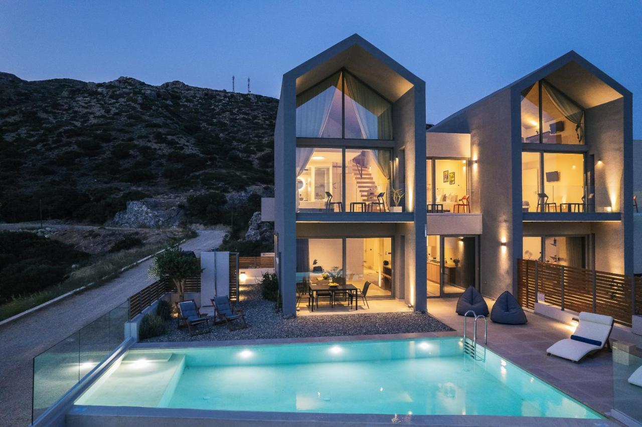 Krystallon Villas ปาไลโอโกรา ภายนอก รูปภาพ