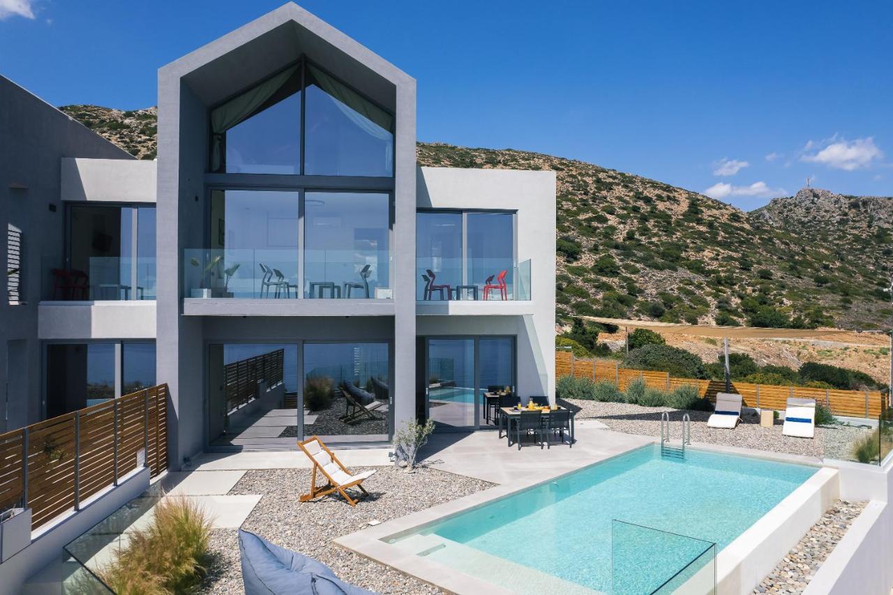 Krystallon Villas ปาไลโอโกรา ภายนอก รูปภาพ